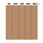 Ταπετσαρία Simple check pattern small cinnamon - Image 3