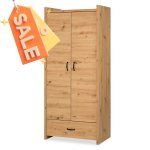 Δίφυλλη ντουλάπα Amelia - Bazaar