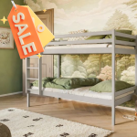 NICO Κουκέτα ΜΑΣΙΦ για 2 Άτομα 180x80 Γκρι